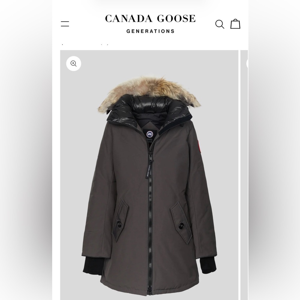 *SOLD* Canada Goose Women's Rosemont Parka with Fur Trim